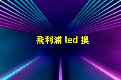 飛利浦 led 換 燈珠